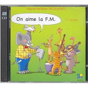 MARIE-HELENE SICILIANO - CD SEUL ON AIME LA F.M. - CD - 1E ANNEE