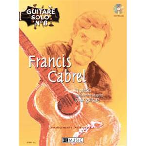 CABREL FRANCIS - GUITARE SOLO VOL.8 : + CD