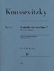 KOUSSEVITZKY SERGE - CONCERTO OPUS 3 - CONTREBASSE ET PIANO