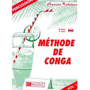 KOKELAERE - METHODE DE CONGAS VOL.1 + CD   DESTOCKAGE