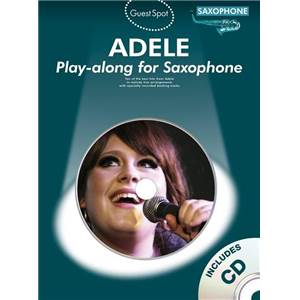 ADELE - GUEST SPOT SAXOPHONE + CD