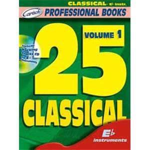 COMPILATION - 25 CLASSICALS FOR EB INSTRUMENTS VOL.1 + CD