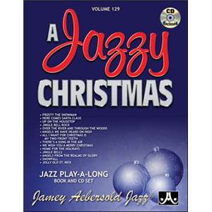 COMPILATION - AEBERSOLD 129 A JAZZY CHRISTMAS + CD