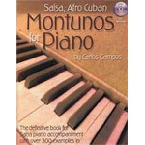CAMPOS CARLOS - SALSA AND AFRO CUBAN MONTUNOS FOR PIANO + AUDIO ONLINE