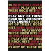 COMPILATION - PLAY ANY OF THESE ROCK HITS WITH ONLY 5 CHORDS VOL.1