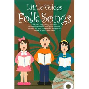 COMPILATION - LITTLE VOICES FOLK SONGS SS / PFA + CD