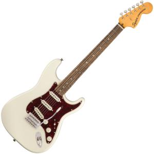 GUITARE ELECTRIQUE SQUIER CLASSIC VIBE 70'S STRATOCASTER LF OLYMPIC WHITE