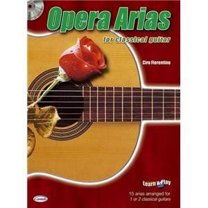 COMPILATION - OPERA ARIAS FOR CLASSICAL GUITAR + CD