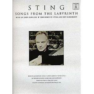 STING - SONGS FROM THE LABYRINTH GUITAR TAB. - EPUISE