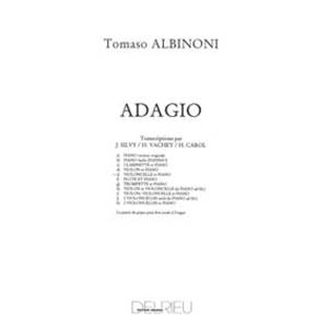 TOMASO ALBINONI - ADAGIO - VIOLONCELLE ET PIANO