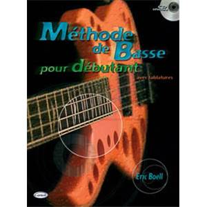 BOELL ERIC - METHODE DE BASSE DEBUTANT + CD