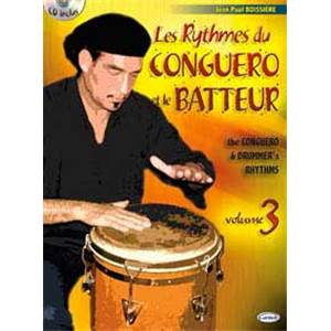 BOISSIERE JEAN PAUL - RYTHMES DU CONGUERO VOL.3 + CD