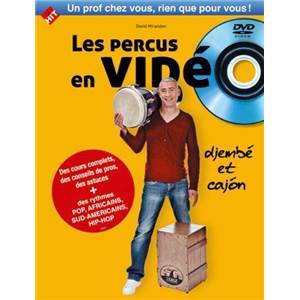 MIRANDON / ROSINSKI - LES PERCUSSIONS EN VIDEO DJEMBE ET CAJON +DVD