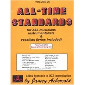 COMPILATION - AEBERSOLD 025 ALL TIME STANDARDS + 2CD