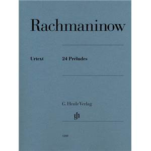 RACHMANINOFF SERGUEI - PRELUDES (24) PIANO
