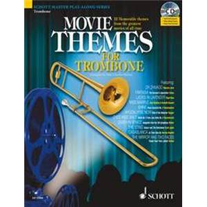 COMPILATION - MOVIE THEMES FOR TROMBONE + CD