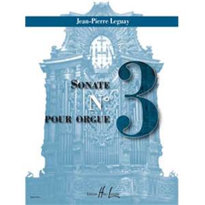 LEGUAY JEAN-PIERRE - SONATE N°3 - ORGUE