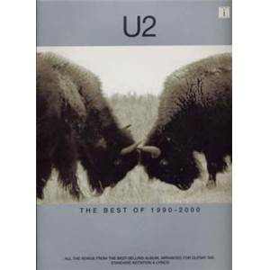U2 - BEST OF 1990 2000 GUITAR TAB Épuisé