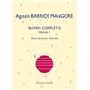 BARRIOS MANGORE AGUSTIN - OEUVRES COMPLETES POUR GUITARE VOL.3