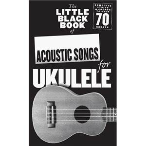 COMPILATION - LITTLE BLACK SONGBOOK OF ACOUSTIC SONGS FOR UKULELE