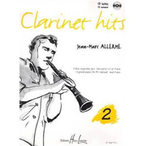 ALLERME JEAN-MARC - CLARINET HITS VOL.2 + CD - CLARINETTE ET PIANO