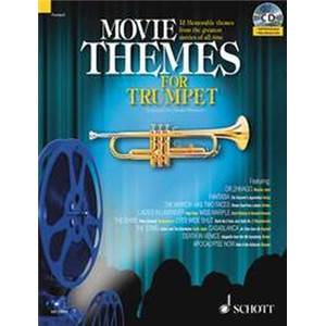 COMPILATION - MOVIE THEMES FOR TRUMPET + CD TROMPETTE