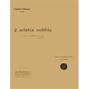 DEBUSSY CLAUDE - ARIETTE OUBLIEE N°2 - VIOLONCELLE ET PIANO ÉPUISÉ