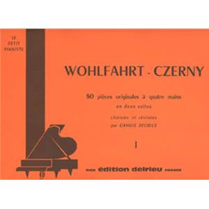 WOHLFAHRT/CZERNY - SUITE N°1 - PIANO A 4 MAINS