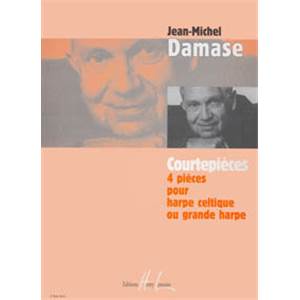 JEAN-MICHEL DAMASE - COURTEPIECES - HARPE