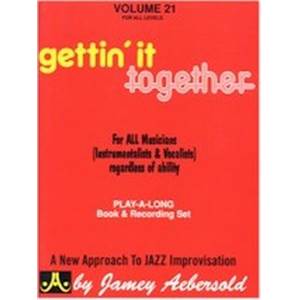 AEBERSOLD JAMEY - VOL. 021 GETTING TOGETHER + 2CD