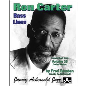 CARTER RON - BASS LINES AEBERSOLD 35