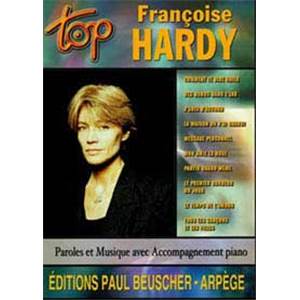 HARDY FRANCOISE - TOP HARDY - CHANT, GUITARE OU PIANO
