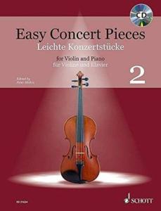 EASY CONCERT PIECES VOL.2 +CD - VIOLON ET PIANO