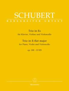 SCHUBERT FRANZ - TRIO OP.100 D929 EN MIB MAJ. - PIANO / VIOLON ET VIOLONCELLE