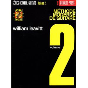 LEAVITT WILLIAM - METHODE GUITARE BERKLEE VOL.2 + CD