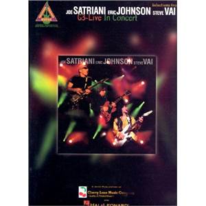 SATRIANI J. / VAI S. / JOHNSON E. - G3 LIVE IN CONCERT GUITAR TAB.