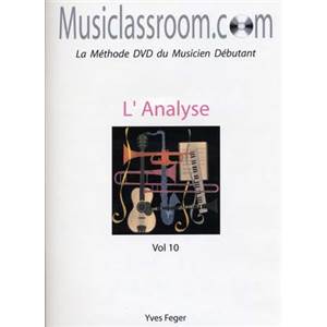 FEGER YVES - MUSICLASSROOM.COM VOL.10 L'ANALYSE + CD