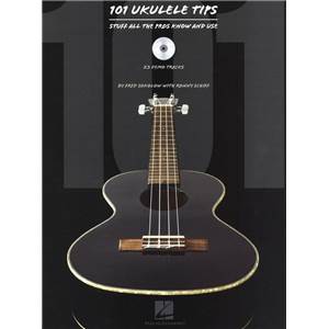 SOKOLOW FRED - 101 UKULELE TIPS STUFF ALL PROS KNOW AND USE + CD