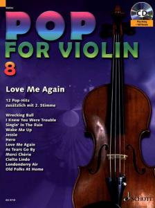 POP FOR VIOLIN VOLUME 8 +CD  - VIOLONS (1-2)