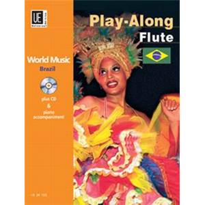 COMPILATION - WORLD MUSIC BRAZIL (BRESIL) FLUTE/PIANO + CD