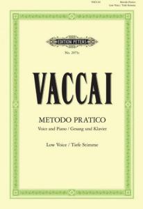 VACCAI NICOLA - METHODE PRATIQUE (IT-ALL-FR-ANG) - VOIX GRAVE ET PIANO