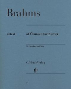 BRAHMS JOHANNES - EXERCICES (51) - PIANO