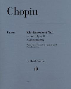 CHOPIN FREDERIC - CONCERTO POUR PIANO No1 OP.11 EN MI MINEUR - 2 PIANOS