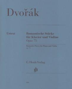 DVORAK ANTON - PIECES ROMANTIQUES OP.75 - VIOLON ET PIANO