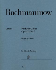 RACHMANINOFF SERGUEI - PRELUDE OP.32/5 EN SOL MAJEUR --- PIANO