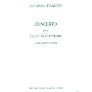 JEAN-MICHEL DAMASE - CONCERTO POUR COR EN FA - COR ET PIANO (REDUCTION)