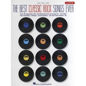 COMPILATION - THE BEST CLASSIC ROCK SONGS EVER 2ND EDITION P/V/G EPUISE