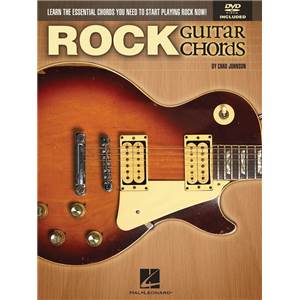 JOHNSON CHAD - ROCK GUITAR CHORDS + DVD