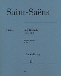 SAINT-SAENS CAMILLE - SONATE OP.168 - BASSON ET PIANO