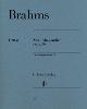 BRAHMS JOHANNES - RHAPSODIES (2) OP.79 NOUVELLE EDITION - PIANO